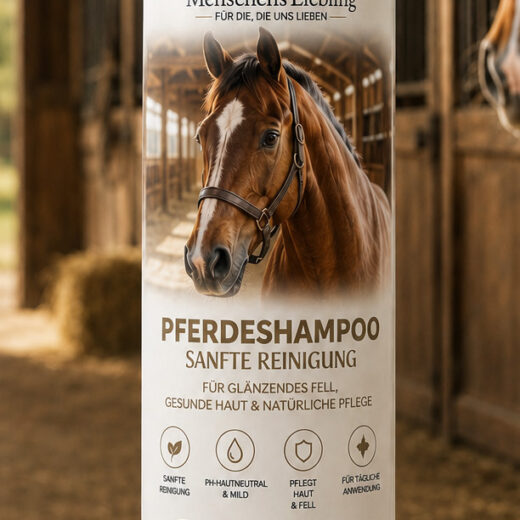 Pferdeshampoo · Sanfte Reinigung
