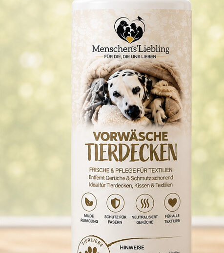 Vorwäsche · Tierdecken